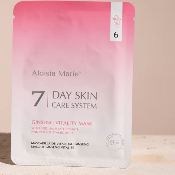 Aloisia Beauty 7 Day Skin Care System 7 single use sheet masks all skin types - Picture 8 of 13